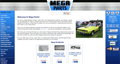 Desktop Screenshot of megapartsusa.com