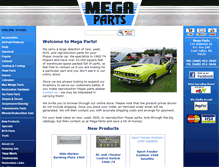 Tablet Screenshot of megapartsusa.com